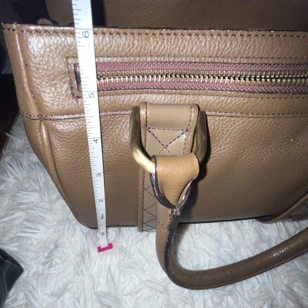 Burberry Leather Satchel - Picture 4 of 16